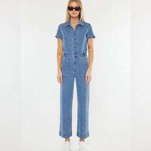Kancan Chantelle Denim Jumpsuit XL